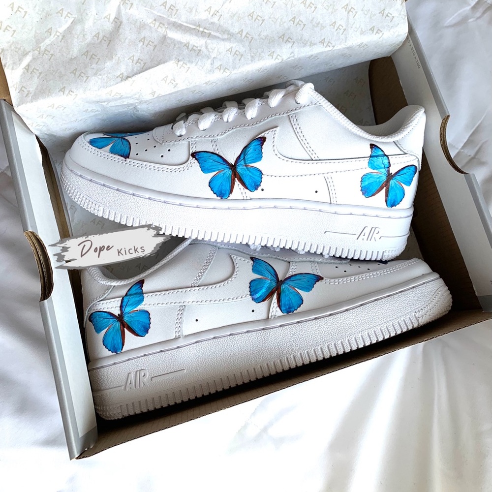 Custom Butterfly Air Force 1